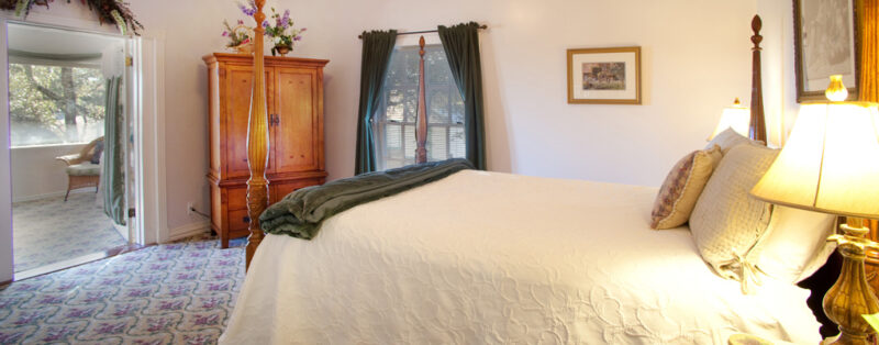 lavender suite bedroom