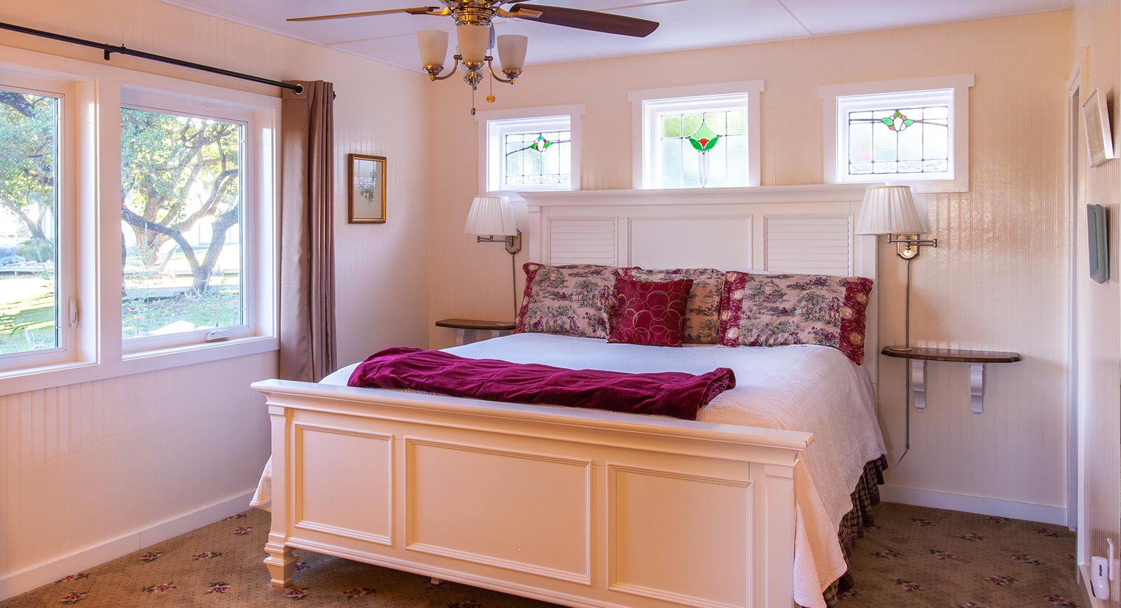 Purple Sage Cottage Bed