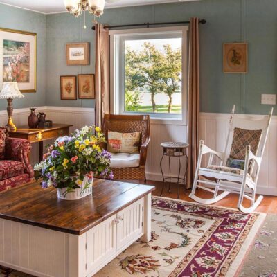 Purple Sage Cottage Living Room