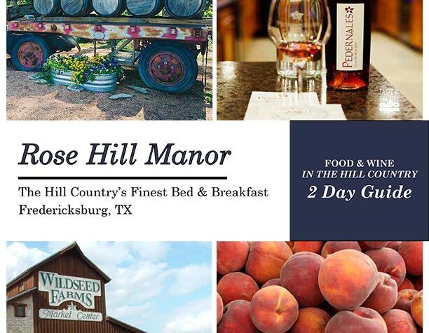 Food-Wine-Hill Country-Fredericksburg